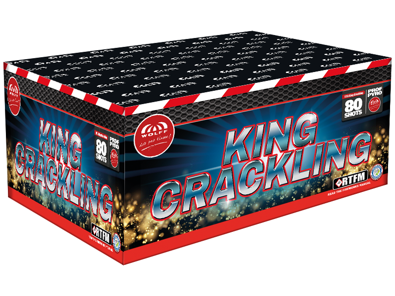 King Crackling - 80 Schuss Batterie