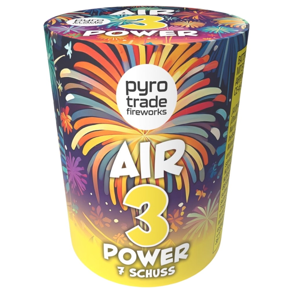 Airpower 3 - 7 Schuss Feuerwerksbatterie