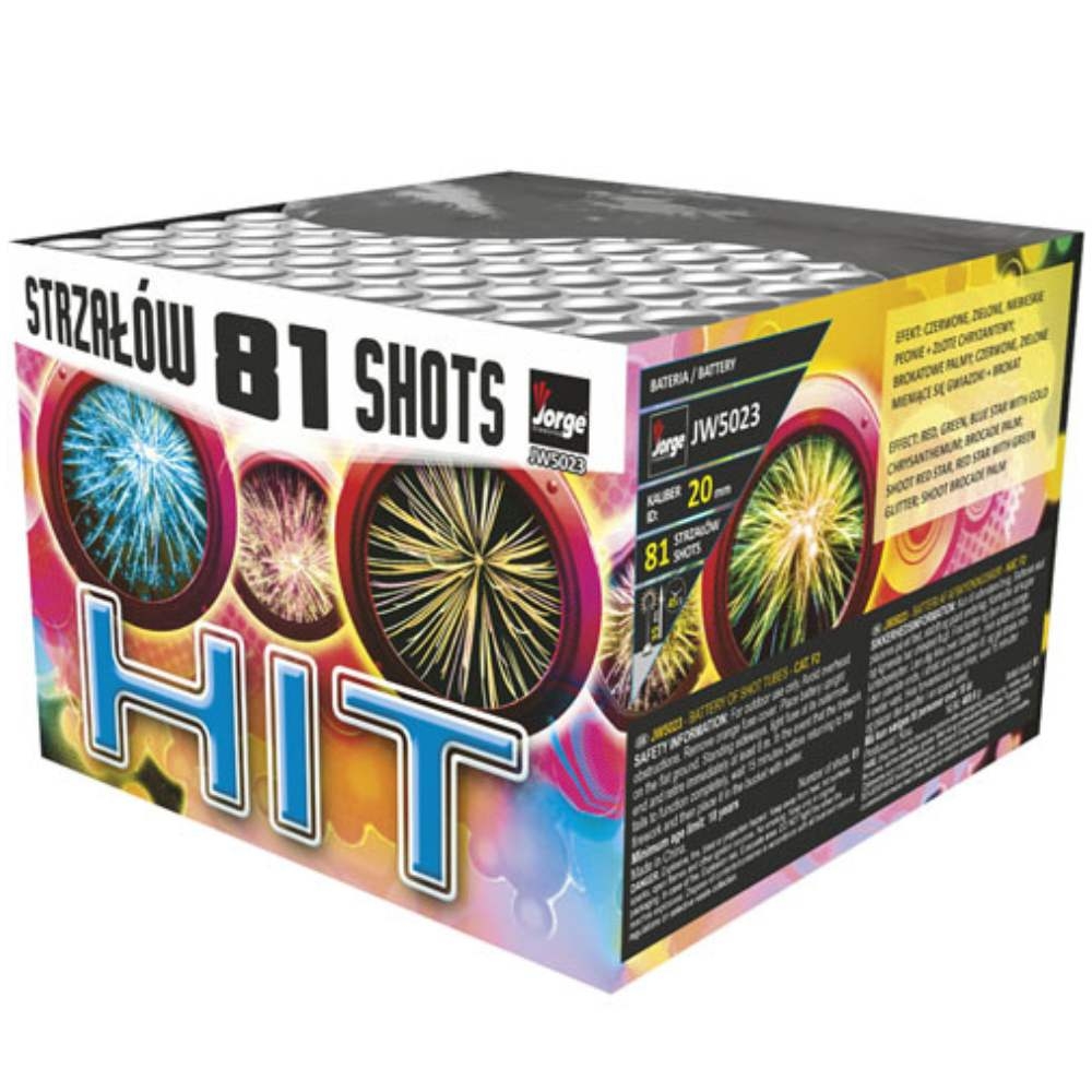HIT - 81 Schuss Feuerwerksbatterie