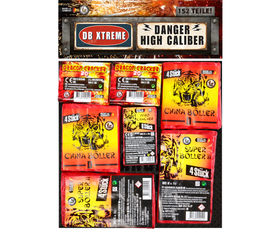 DB XTREME  - 152 teiliges Knallsortiment