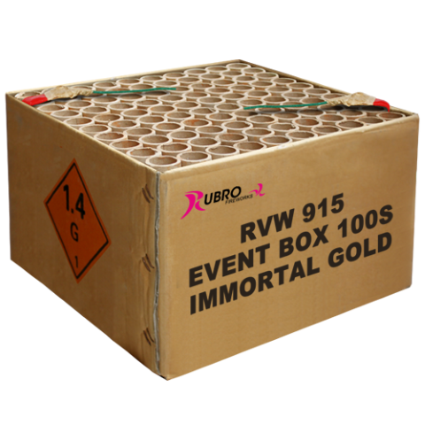 Event Immortal Gold - 100 Schuss Verbundfeuerwerk