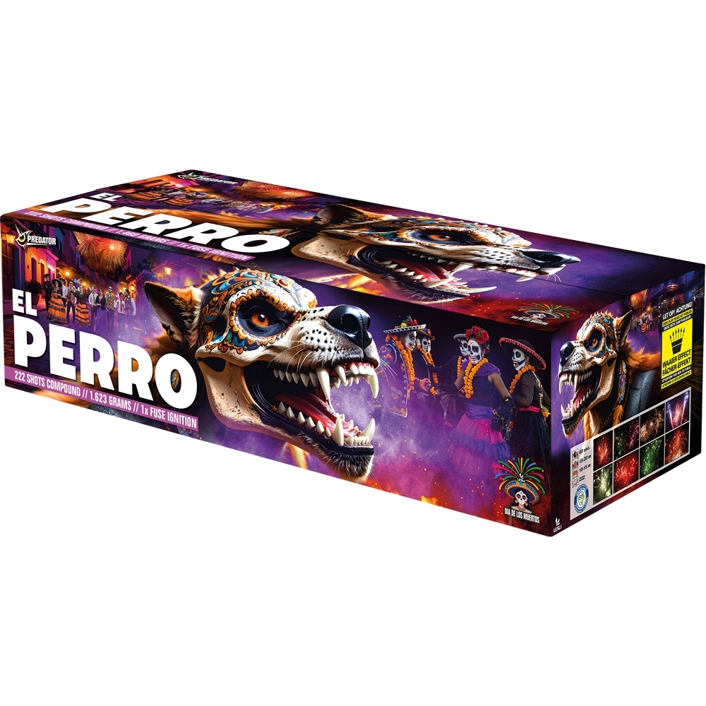 El Perro - Verbundfeuerwerk mit 222 Schuss