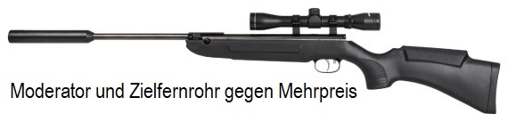 HW 30 S Luftgewehr Matchabzug 4,5 mm F mit schwarzem Holzschaft