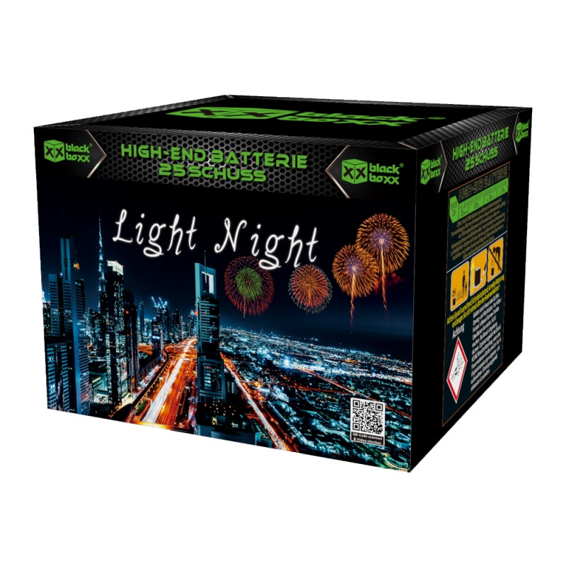Light Night 25 Schuss Batteriefeuerwerk