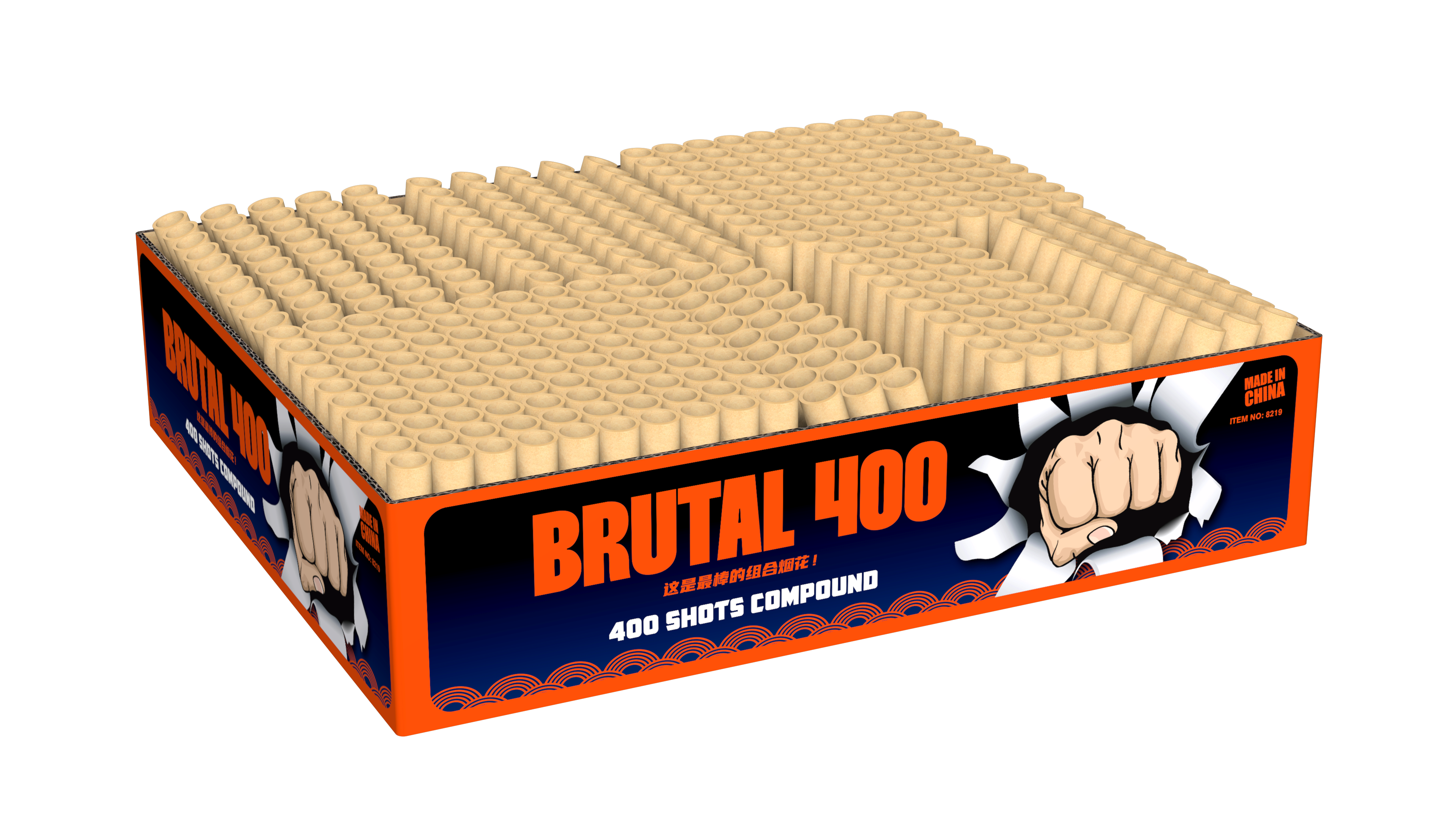Brutal 400 - 400 Schuss Verbundfeuerwerk