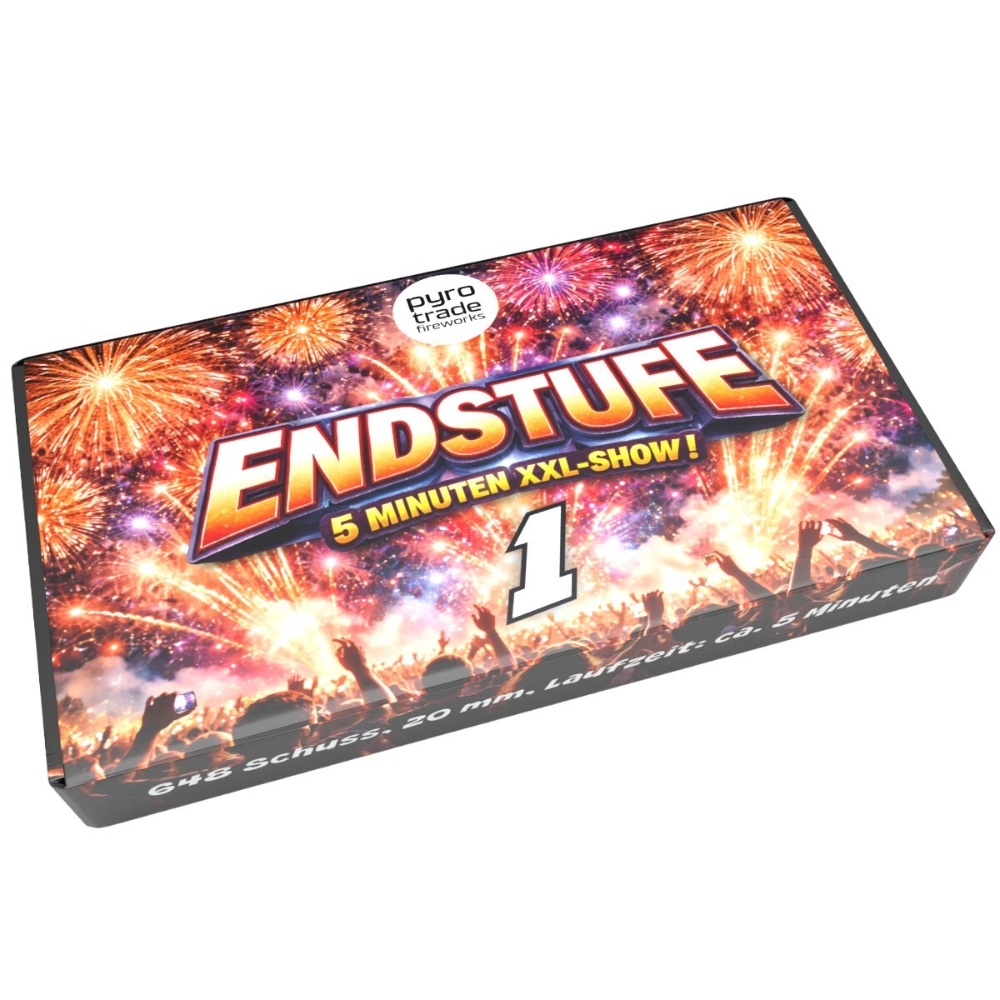 Endstufe - 648 Schuss Doppel-Verbundfeuerwerk