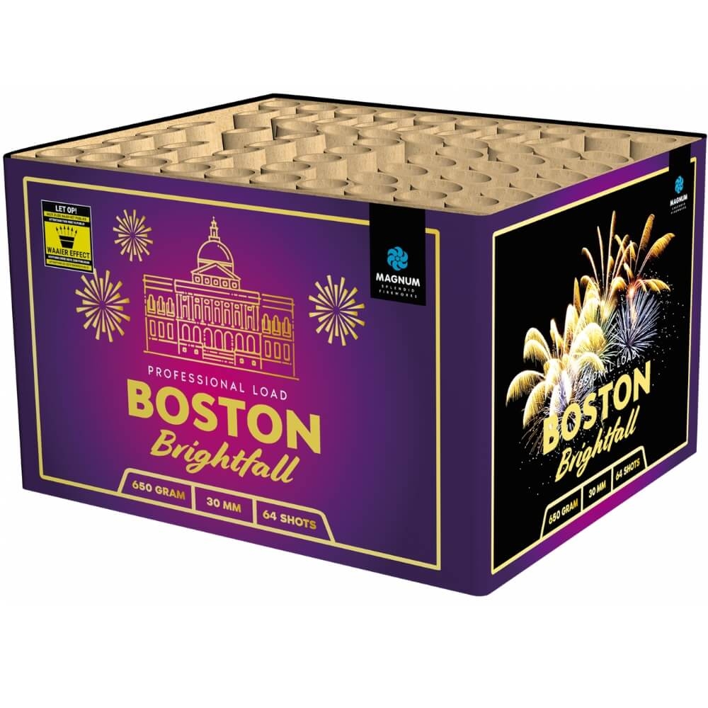 Boston Brightfall - 64 Schuss Verbundfeuerwerk