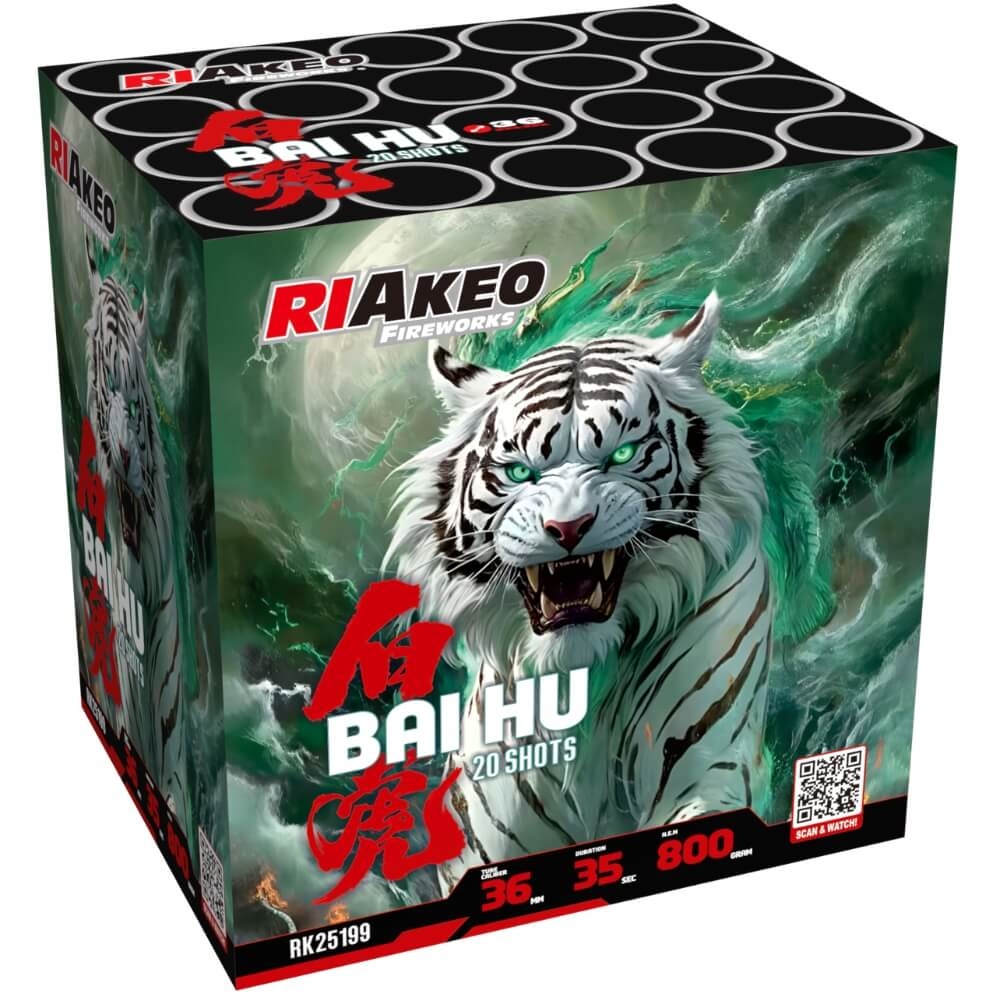 Bai Hu 20 Schuss - KAT F 3 - nur Abholung da 1.3G