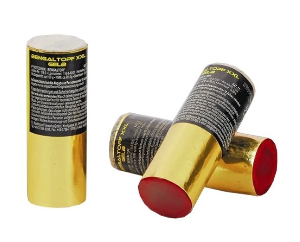 Bengaltopf XXL 60 sek. gelb BlackBoxx Bengaltopf XXL 60 sek. gelb BlackBoxx