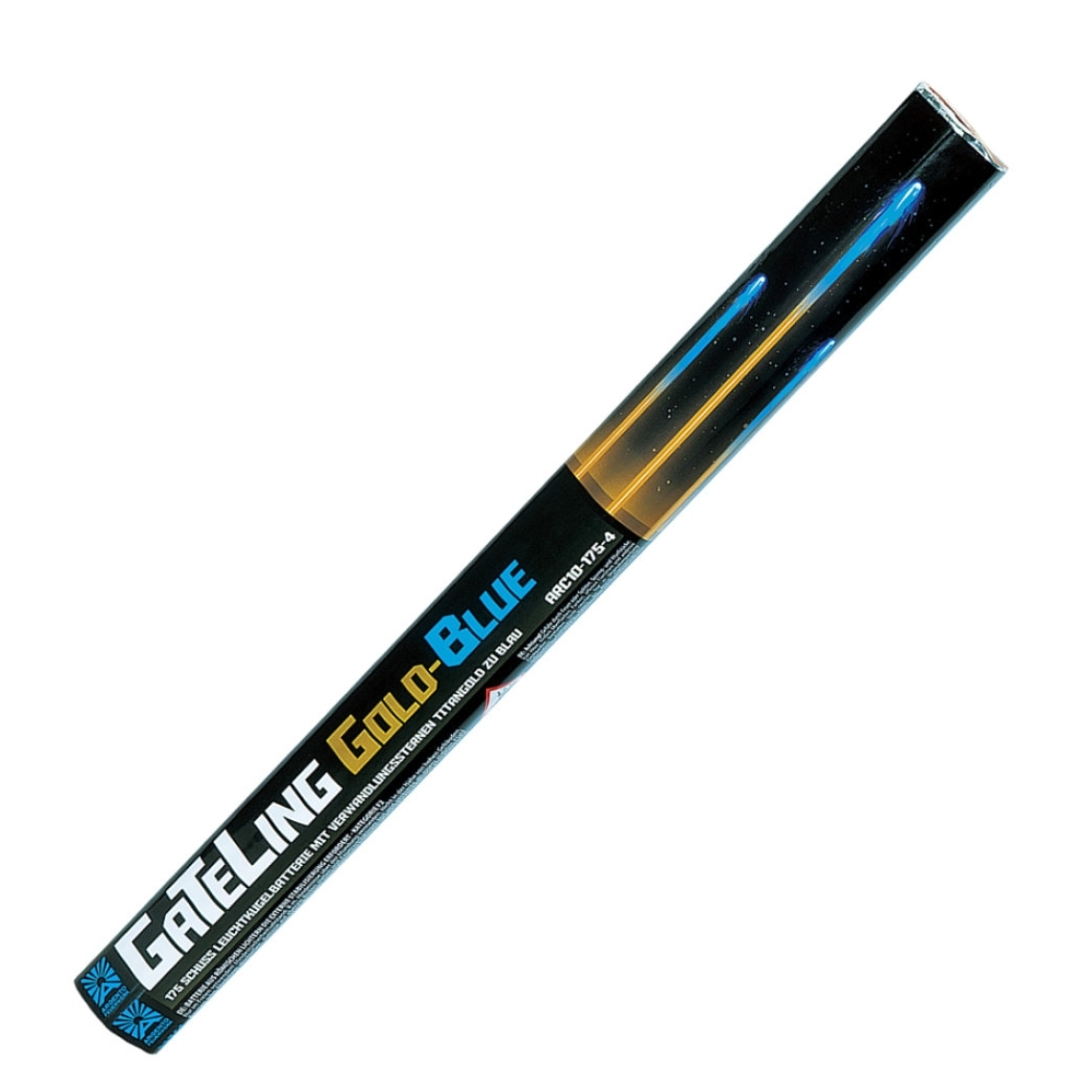 GaTeLing Gold-Blue - 175 Schuss Römischelichter-Batterie