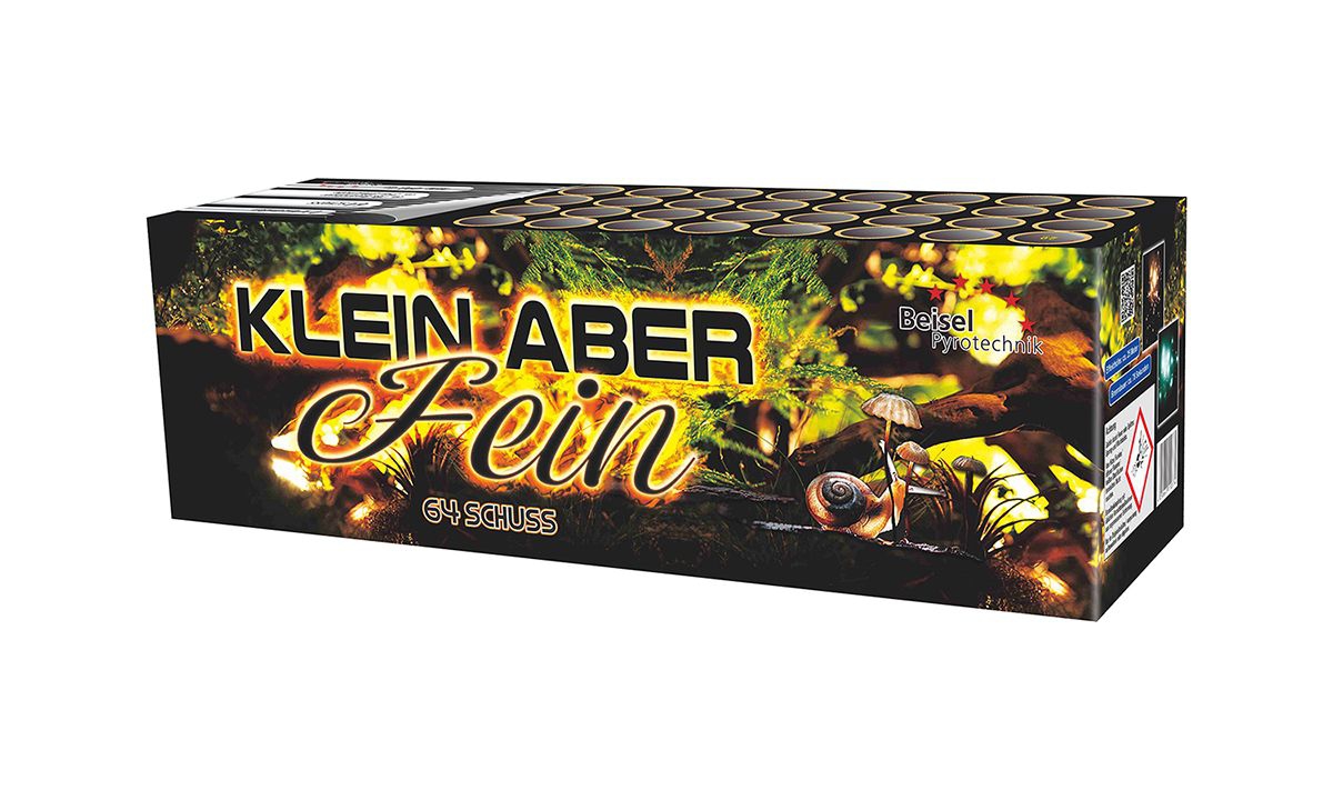 Klein aber Fein - 64 Schuss Verbundfeuerwerk