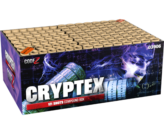 Cryptex - Verbundfeuerwerk mit 121 Schuss