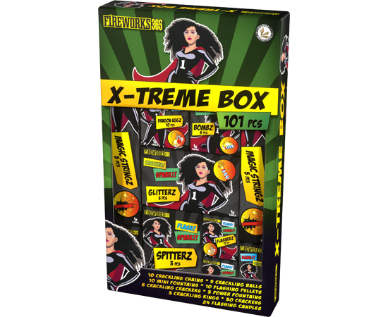 X-treme Box - 101 teiliges Jugendsortiment