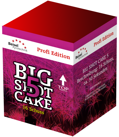 Big Shot Cake 5  Blinkbuketts 16 Schuss