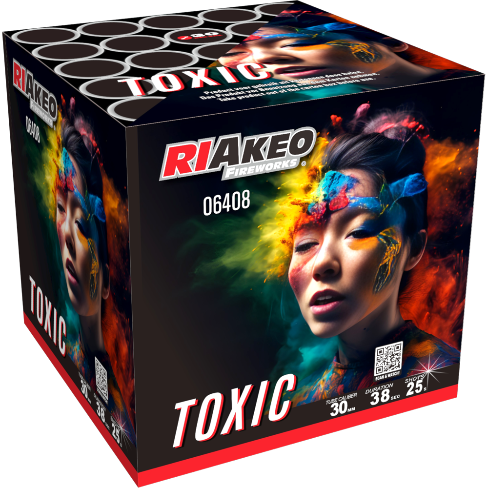 Toxic - 25 Schuss Batterie