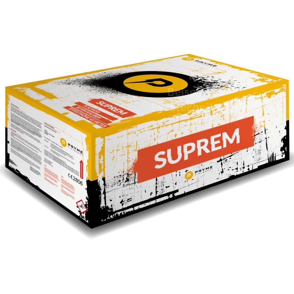 Pryme Suprem  - 75 Schuss Verbundfeuerwerk