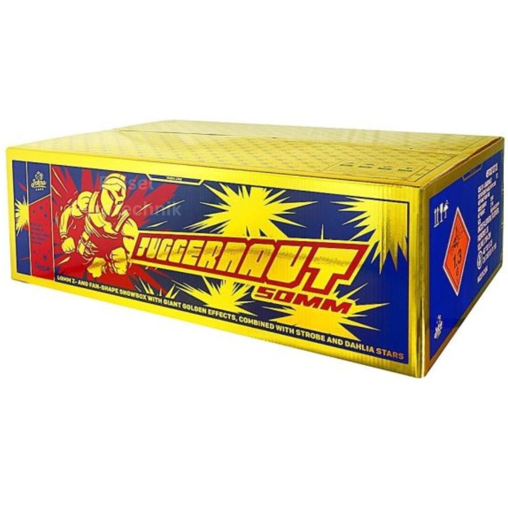 Iskra Juggernaut 48mm - Verbundfeuerwerk KAT F3 -nur Abholung-