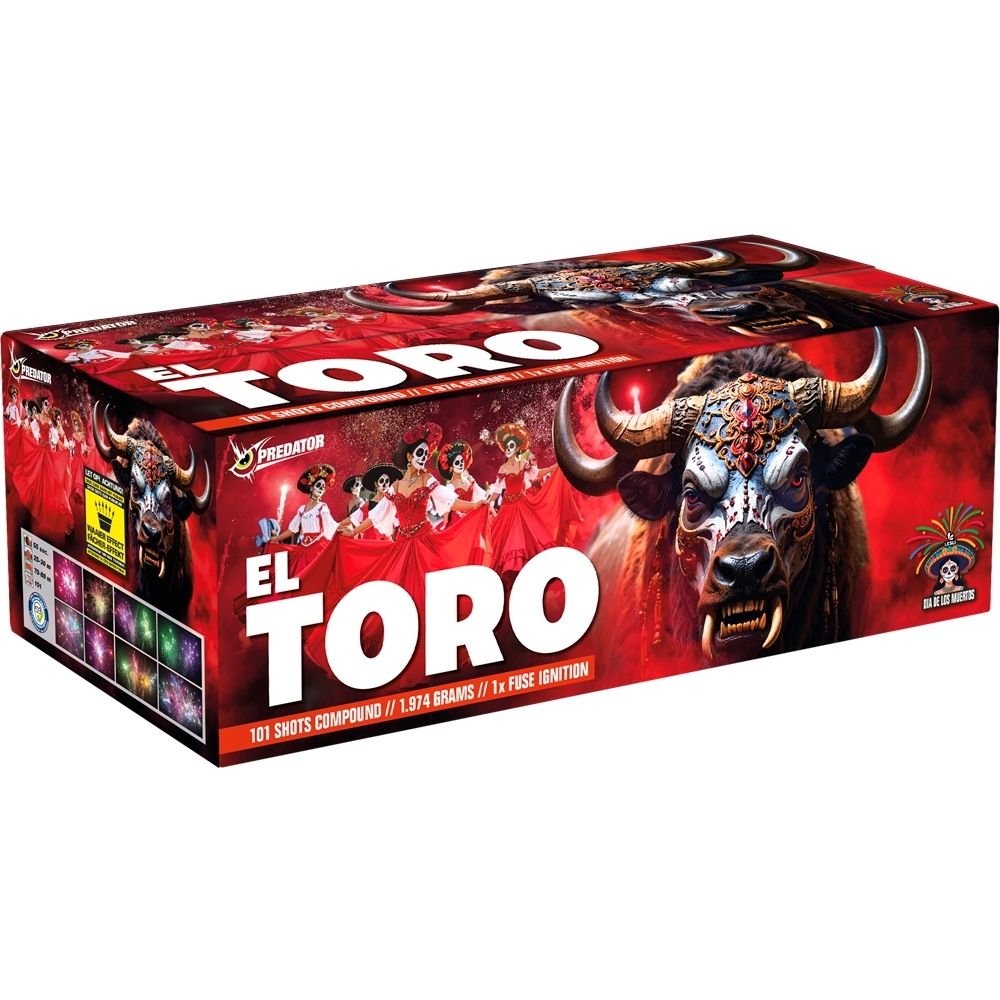 El Toro - Verbundfeuerwerk mit 101 Schuss