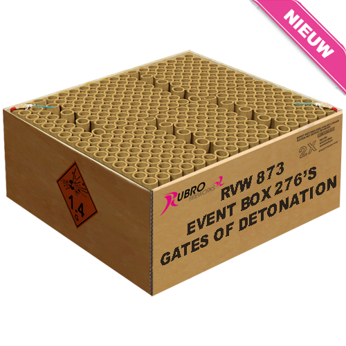Event Gates of Detonation - 276 Schuss Doppel-Verbundfeuerwerk