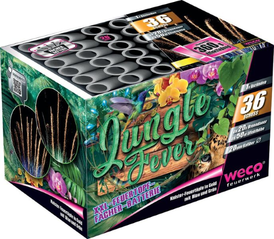 Jungle Fever 36 Schuss Batterie