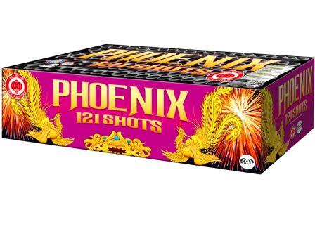 Phoenix -  121 Schuss Verbundfeuerwerk