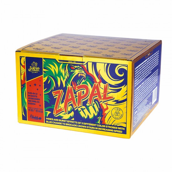 Zapal  64 Schuss Verbundfeuerwerk  -nur Abholung da 1.3 G-