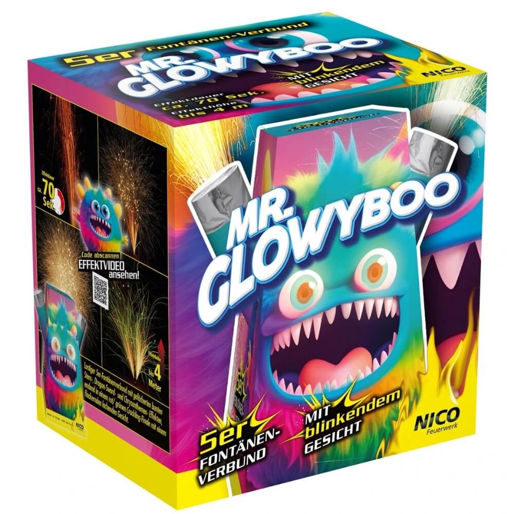 Mr. Glowyboo - Fontänenbatterie