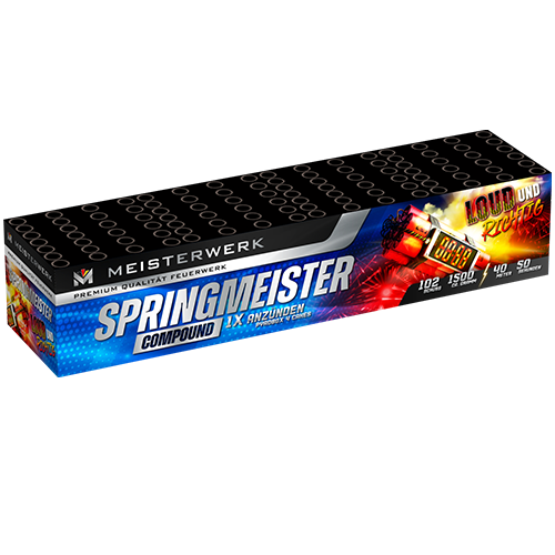 Springmeister - 102 Schuss Verbundfeuerwerk