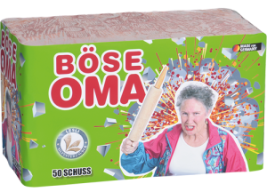 Böse Oma - 50 Schuss XXL-Batterie