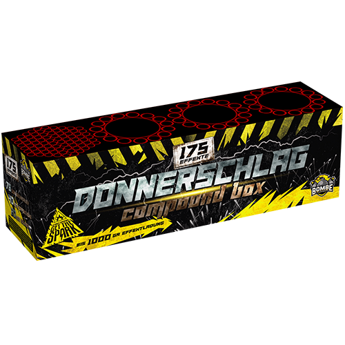 Donnerschlag - 175 Schuss Verbundfeuerwerk