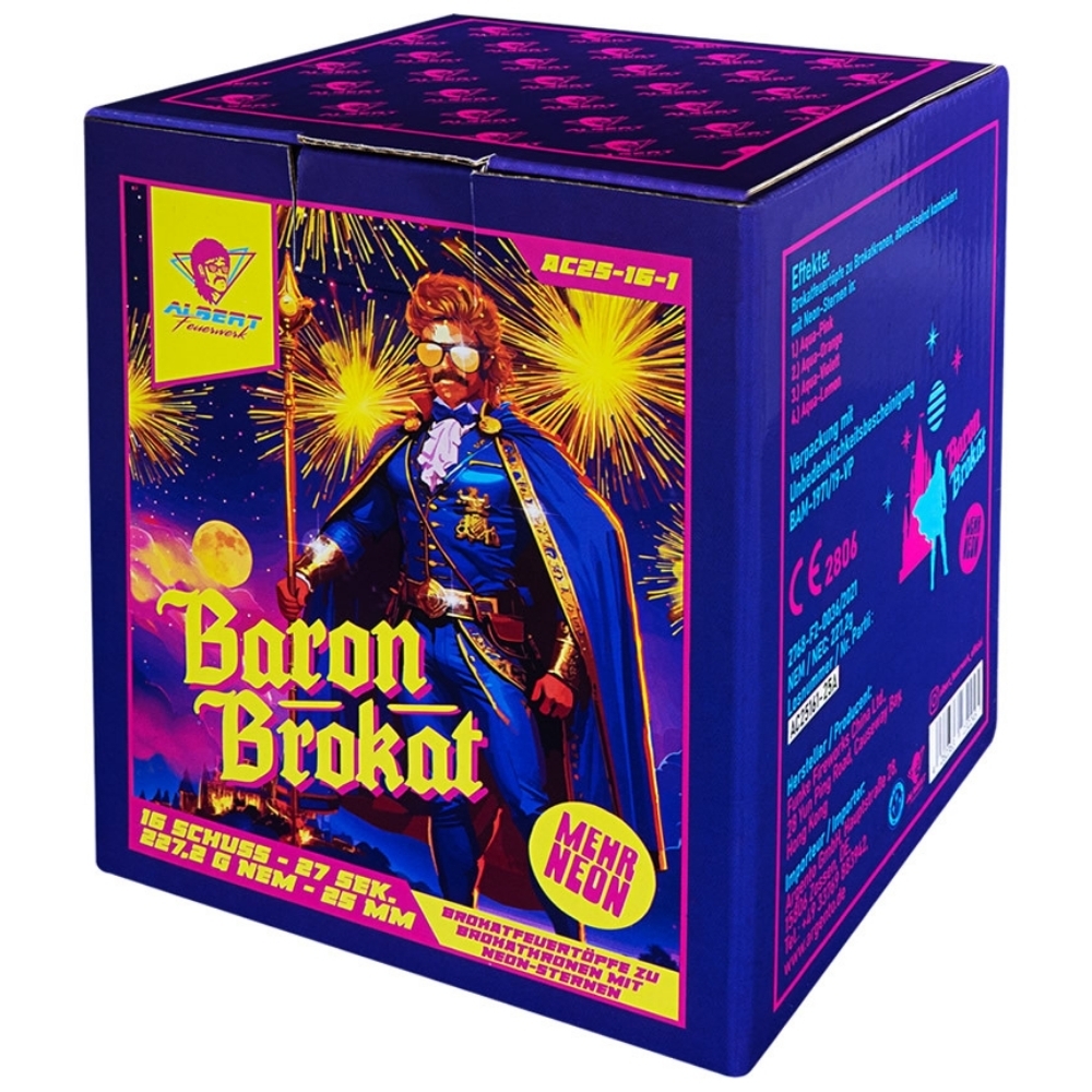 Baron Brokat - 16 Schuss Batterie
