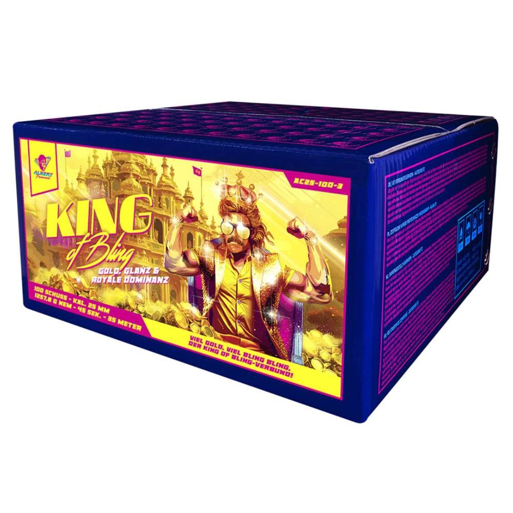 King of Bling - 100 Schuss Verbundfeuerwerk
