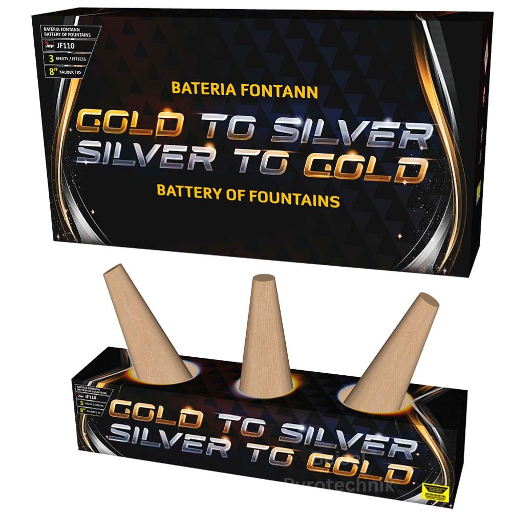 Gold to Silver / Silver to Gold - Vulkanfächer