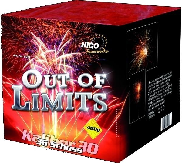 Out of Limits XXL Batterie 36 Schuss