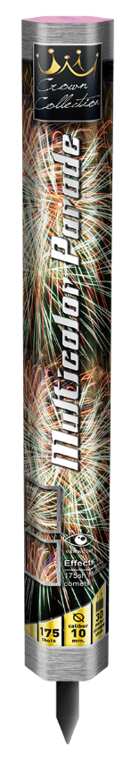 Multicolor Parade - 175 Schuss Römisches-Lichterbündel