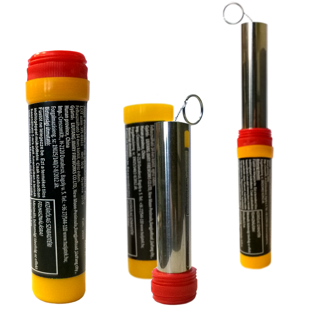 Handfackel (Bengallichtfackel) rot 60 Sek. mit Reißzünder (BF60s) Handfackel (Bengallichtfackel) rot 60 Sek. mit Reißzünder (BF60s)
