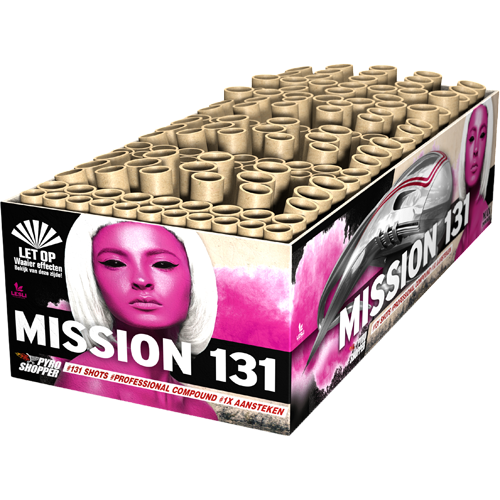 Mission 131 - Verbundfeuerwerk mit 131 Schuss