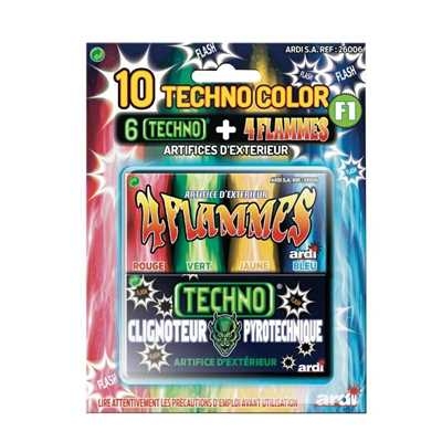 10 Techno Color - F1 Sortiment