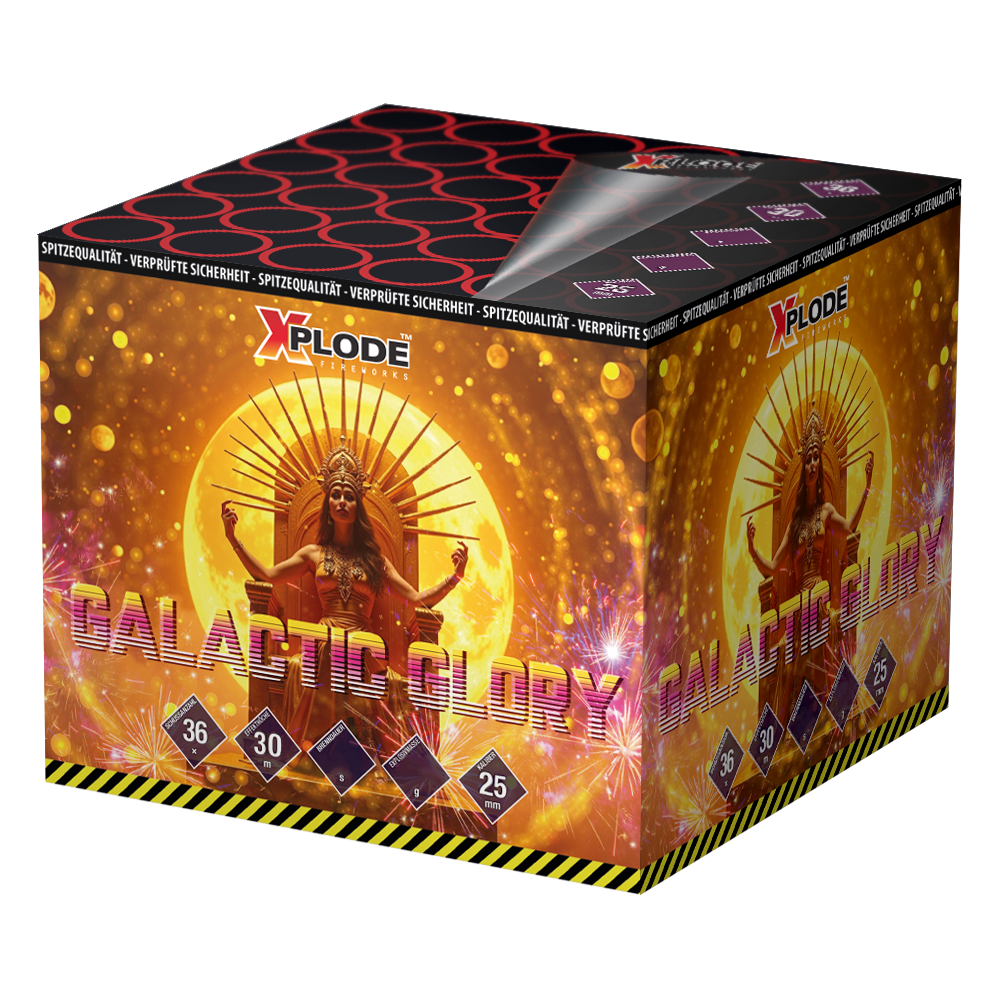 Galactic Glory - 36 Schuss Feuerwerksbatterie