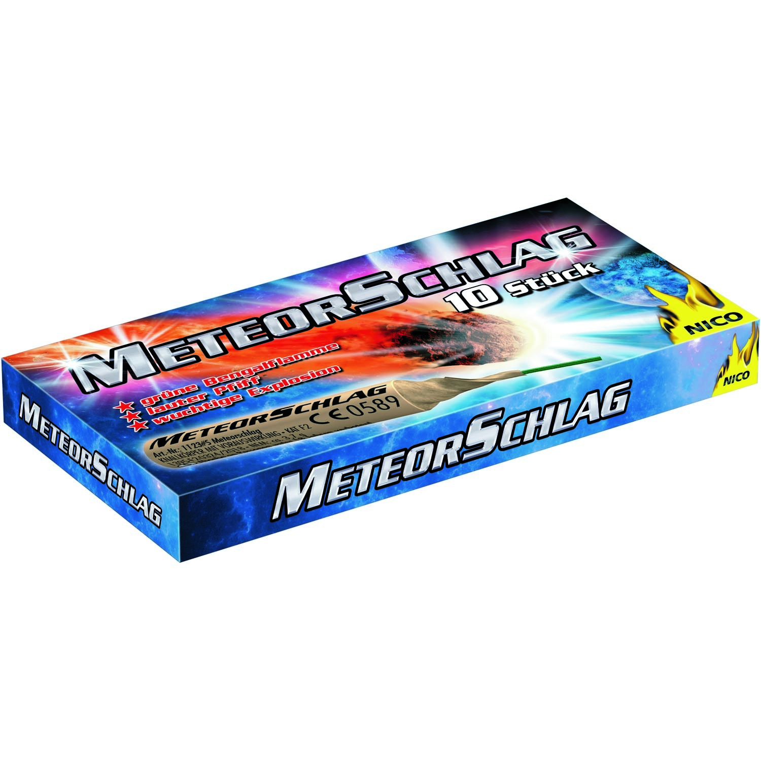 Meteorschlag  10er Pack - Effektknaller