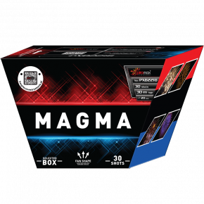 Magma 30 Schuss Fächerbatterie