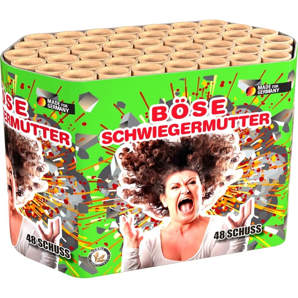 Böse Schwiegermutter 48 Schuss Cocktail Batterie