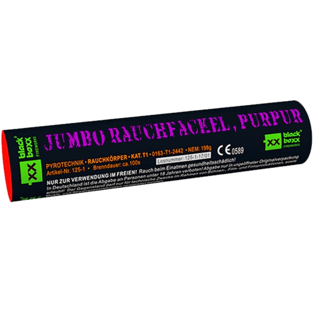 Jumbo Rauchfackel purpur