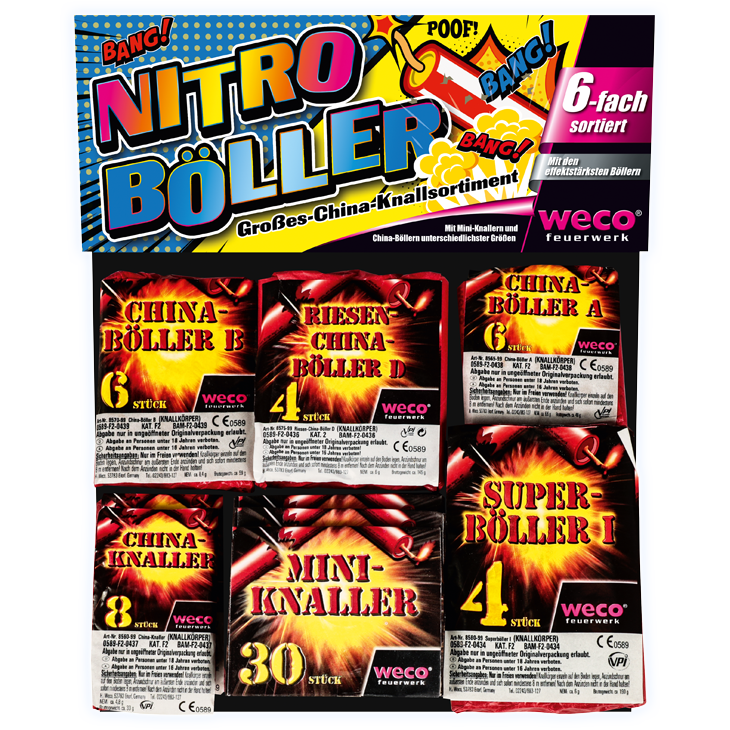 Nitro Böller - Knallsortiment