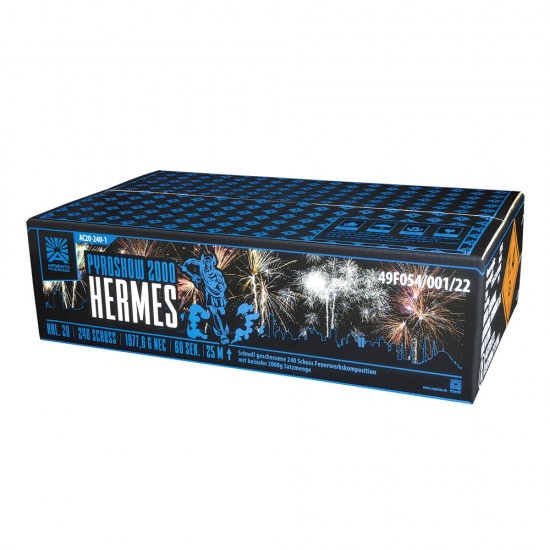 Pyroshow 2000 Hermes 240 Schuss Verbundfeuerwerk