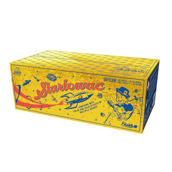 Startowac  86 Schuss Verbundfeuerwerk  -nur Abholung da 1.3 G-