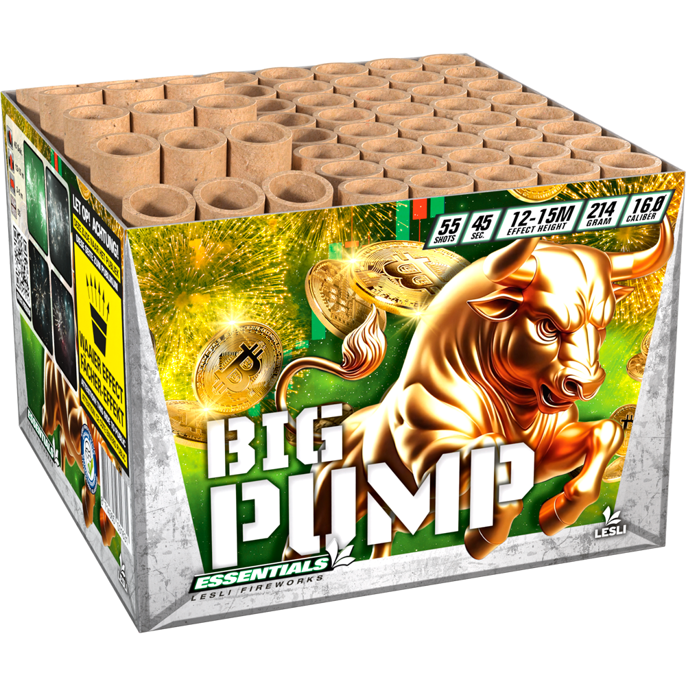 Big Pump - 55 Schuss Batterie Feuerwerk