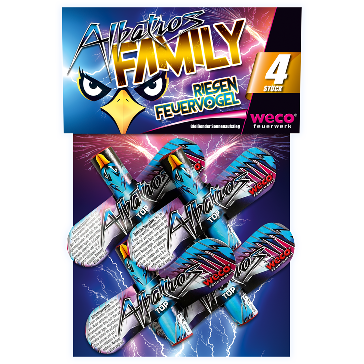 Albatros Family - 4er Schachtel