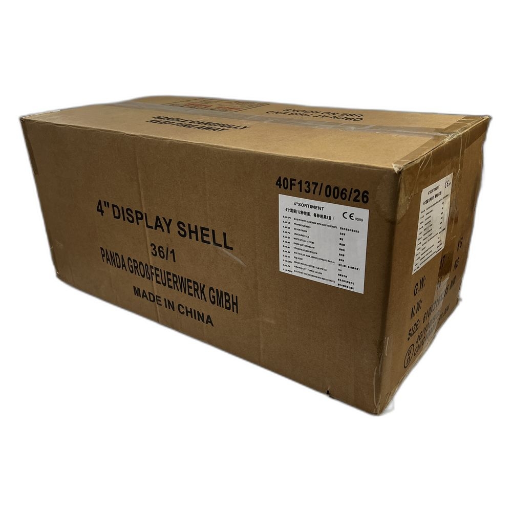 100mm Kugelbomben F4 - Sortiment mit 36 Stück