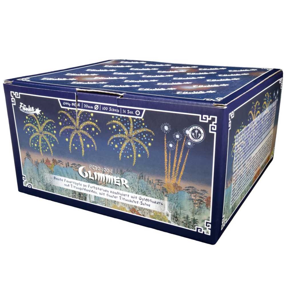 Glimmer  100 Schuss Verbundfeuerwerk  -nur Abholung da 1.3 G-